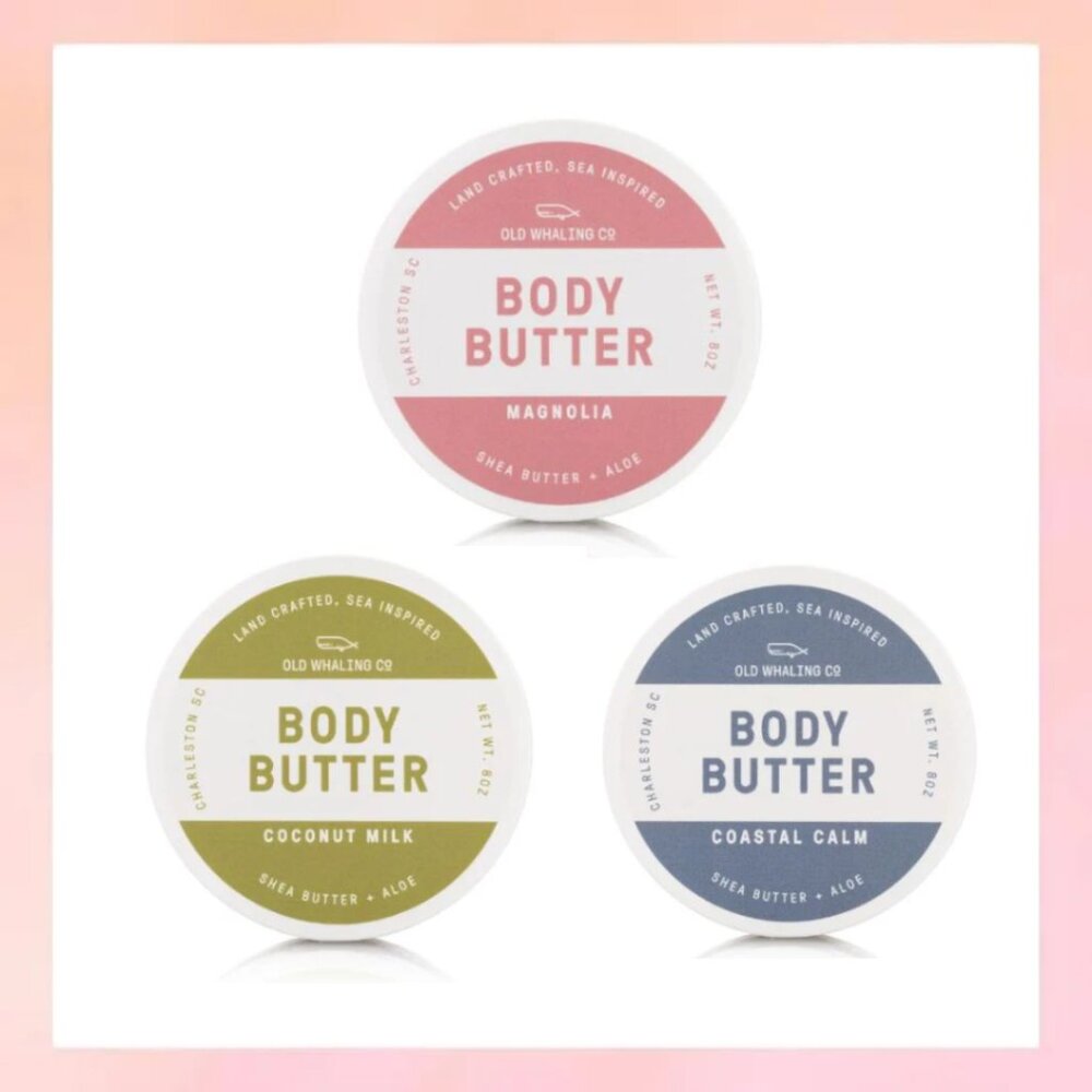 Body Butter Bundle Set (Coconut Milk, Coastal Calm, Magnolia)